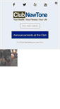 Mobile Screenshot of clubnewtone.com