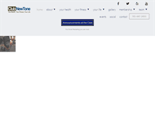 Tablet Screenshot of clubnewtone.com